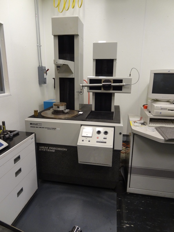 M & M precision systems QC3000 Gear Analyzer, remanufactured in 2004 ...