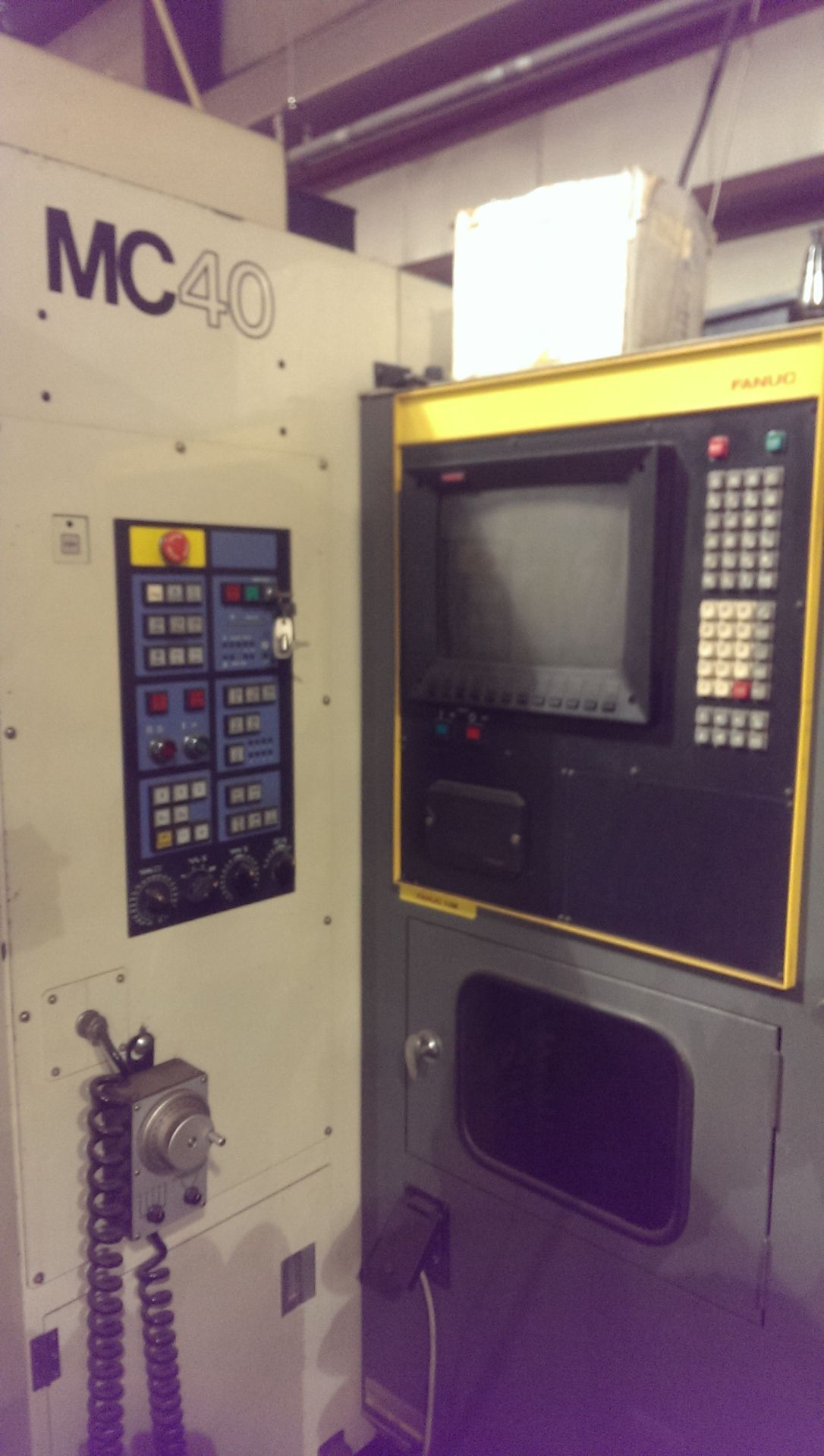 LeBlond Makino MC 40 CNC HMC Machine SN A62-208, Location SD, Buyer to Load & Ship From Trade School - Image 2 of 3