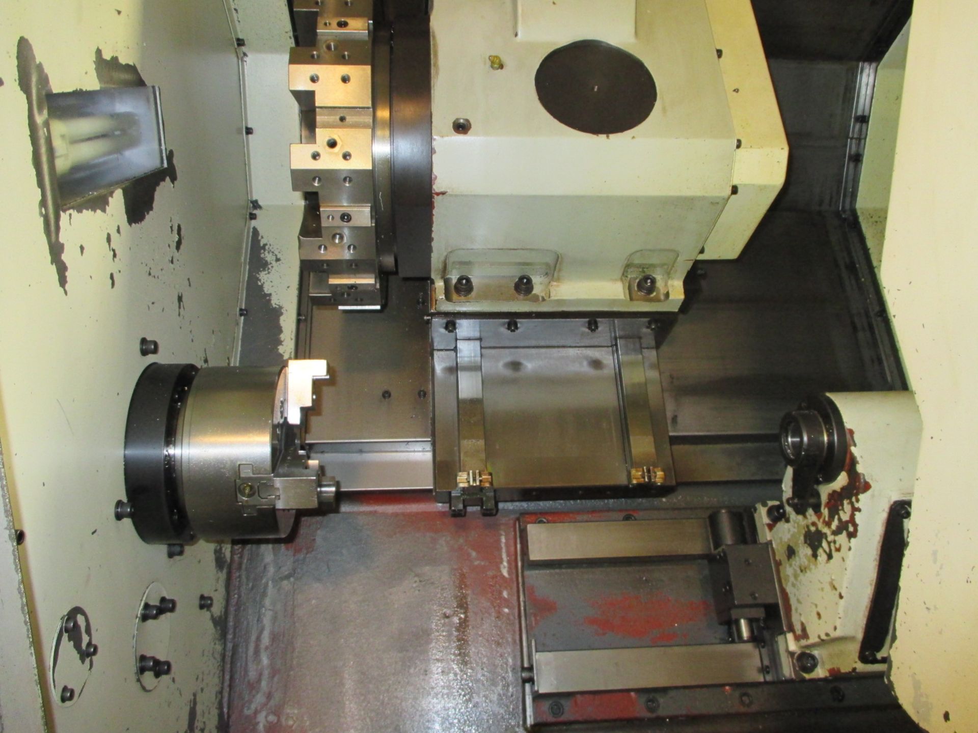 HWACHEON CUTEX 160 CNC LATHE YEAR 2005 LOCATION MI, BUYER TO SHIP LOADING FEE 200 - Image 5 of 10