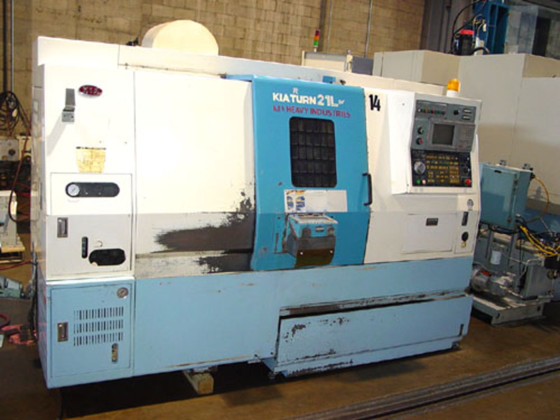 KIA SUPER KIA TURN 21LMS CNC LATHE w/ Live Tooling & Sub-Spindle