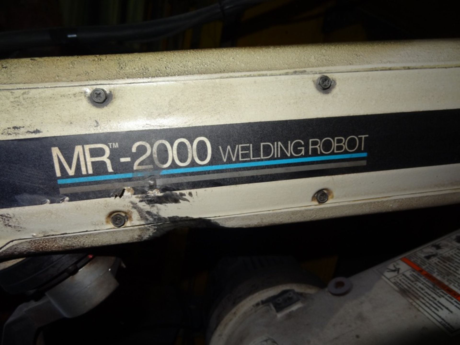 1-Weld Cell #8 two open stations with OTC Robot & Controller & Welding power supply, year 1999 - Image 6 of 10