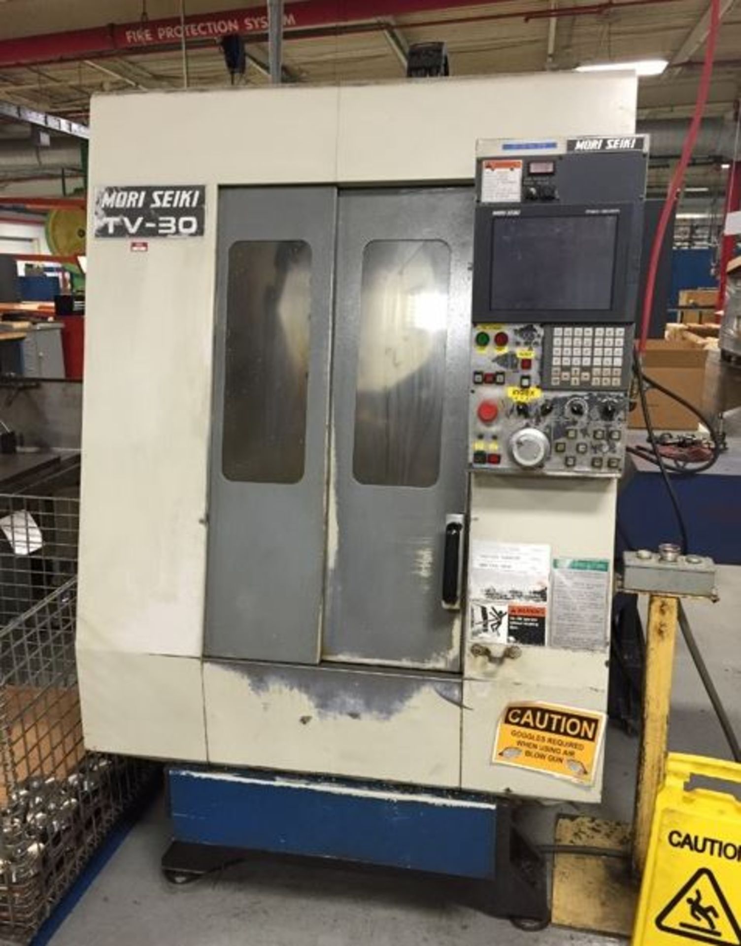 MORI SEIKI TV-30 CNC HIGH SPEED DRILL & TAP MACHINE, YEAR 1996, SN 0378, LOCATION MI