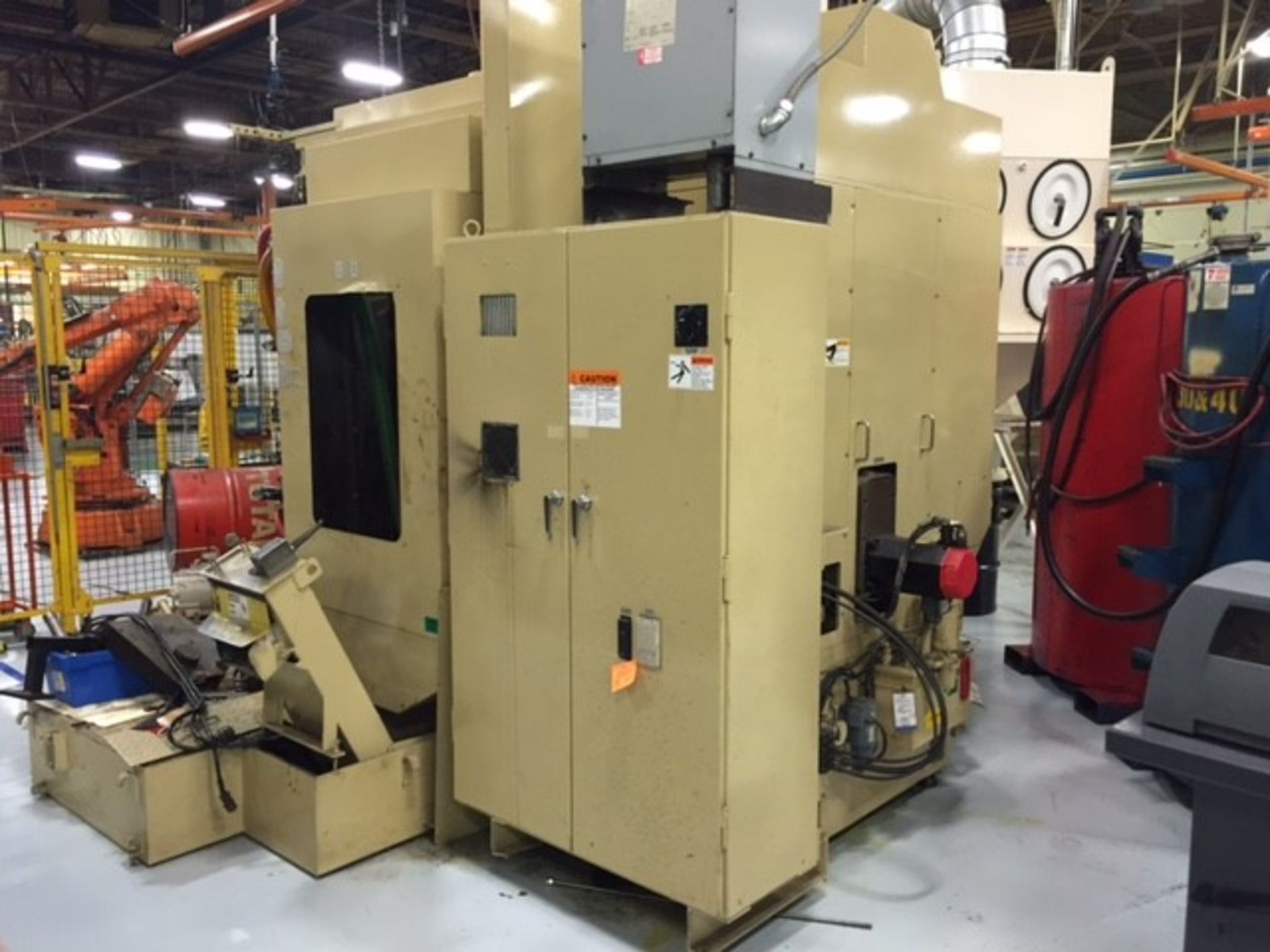 MITSUBISHI GD30 12" CNC GEAR HOBBER, FANUC 18 MB CONTROL, YEAR 1999, LOCATION MI, BUY TO LOAD & SHIP - Image 2 of 2