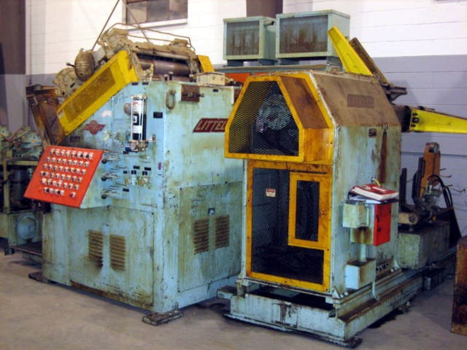 LITTELL 26" X .250 x 20,000# "SPACE SAVER" REVERSE LOOP COIL LINE, SN 86066,86067-80, YEAR 1980