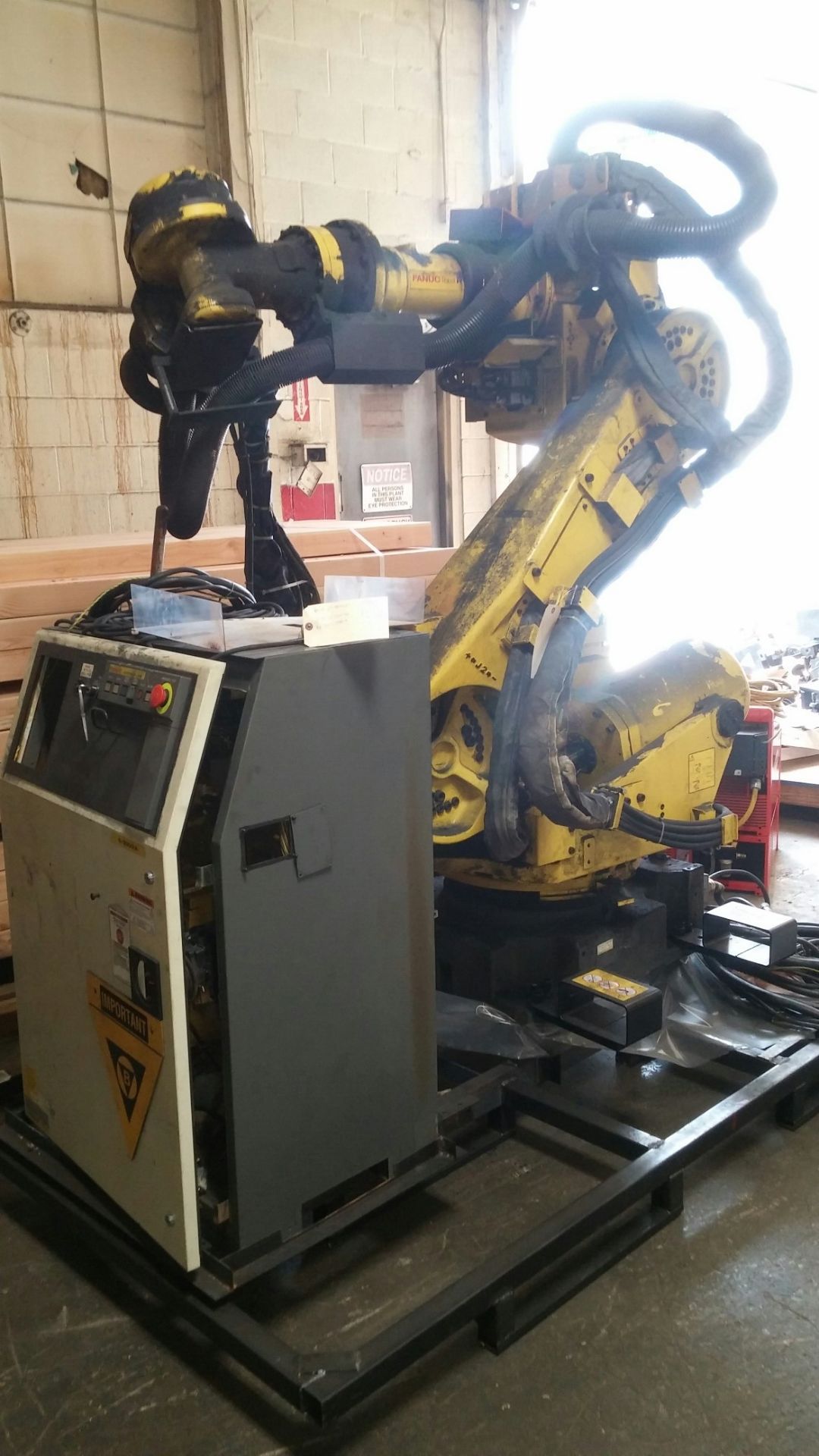 1-FANUC R-2000ia/200F WITH RJ3iB CONTROL, TEACH PENDANT AND CABLES, LOCATION OH, BUYER TO SHIP - Image 3 of 3