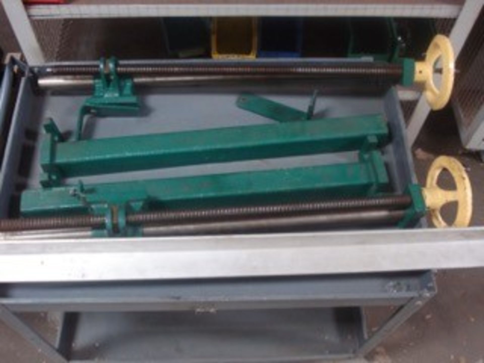 National Sheet metal shear Model NH7225 , Year 2000, Shear up to 6’ wide 1/4” thick, Location MI - Image 2 of 2