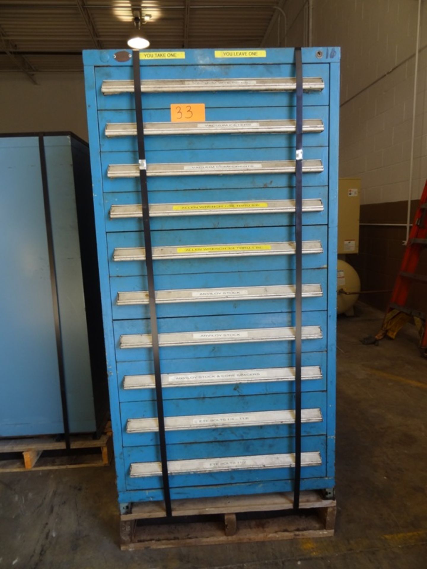 10 DRAWER 56T X 28D X 30W, LOCATION MI, BUYER TO SHIP