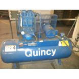 Quincy 5HP  Horizontal Air Compressor