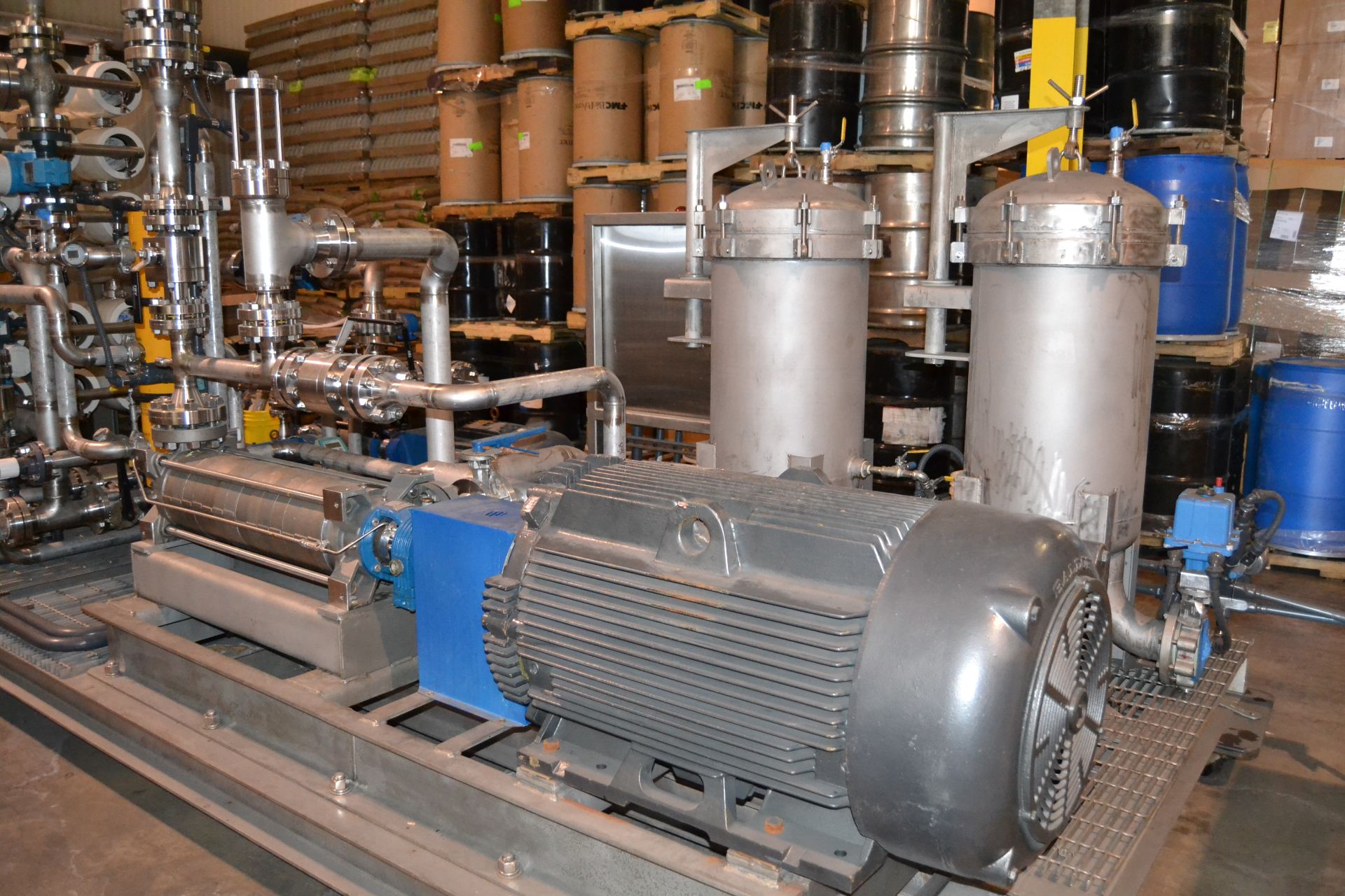 Watec CI-250K-2 Desalination/Reverse Osmosis System,  Protec Pro8-1200-MSP-6 membrane vessels spun - Image 2 of 4