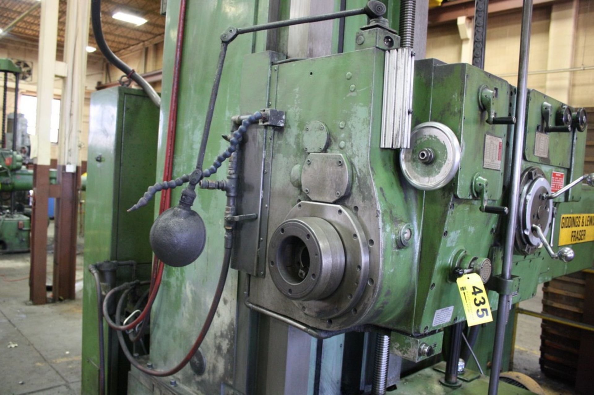 GIDDINGS & LEWIS FRASER 5â€ MODEL 80DP5 TABLE TYPE HORIZONTAL BORING MILL, S/N 150-1471, 60â€ - Image 2 of 9