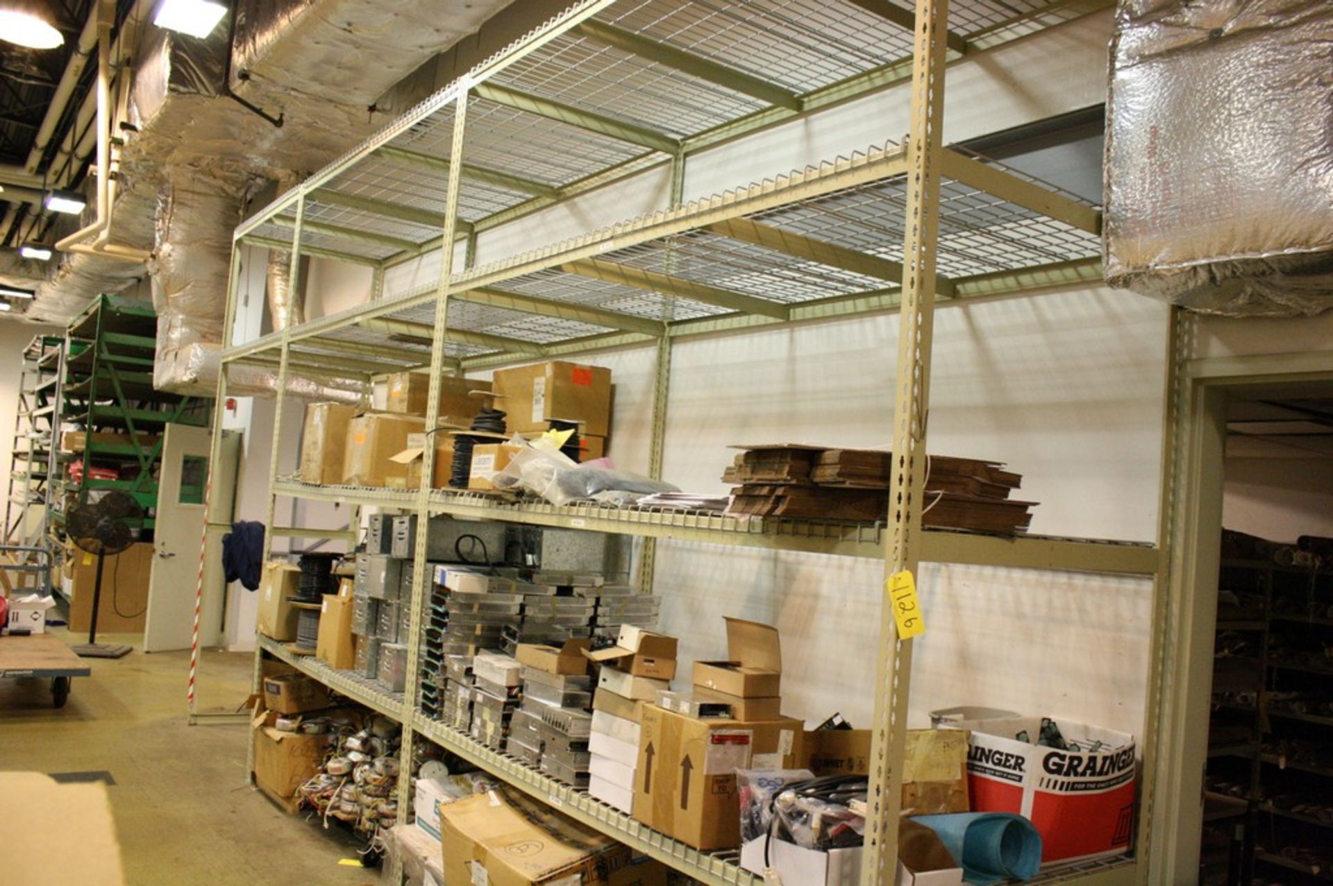 SECTIONS OF LIGHT DUTY PALLET RACKING-11' X 42" X 8'
