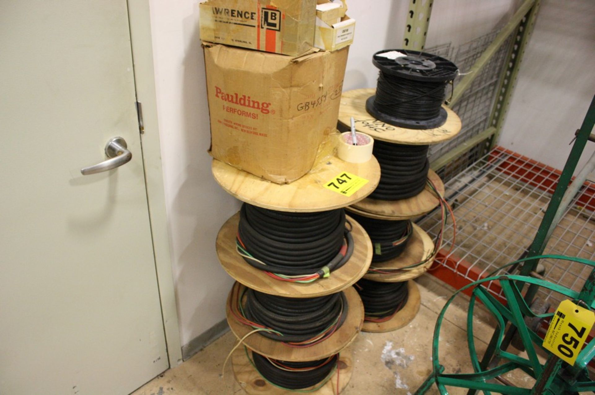 ASSORTED SPOOLS OF WIRE