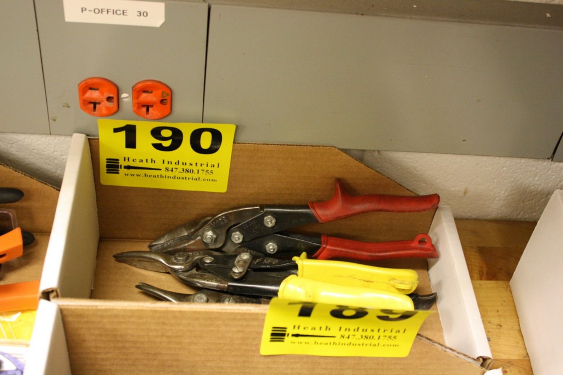 LOT-ASSORTED HAND TOOLS IN BOX