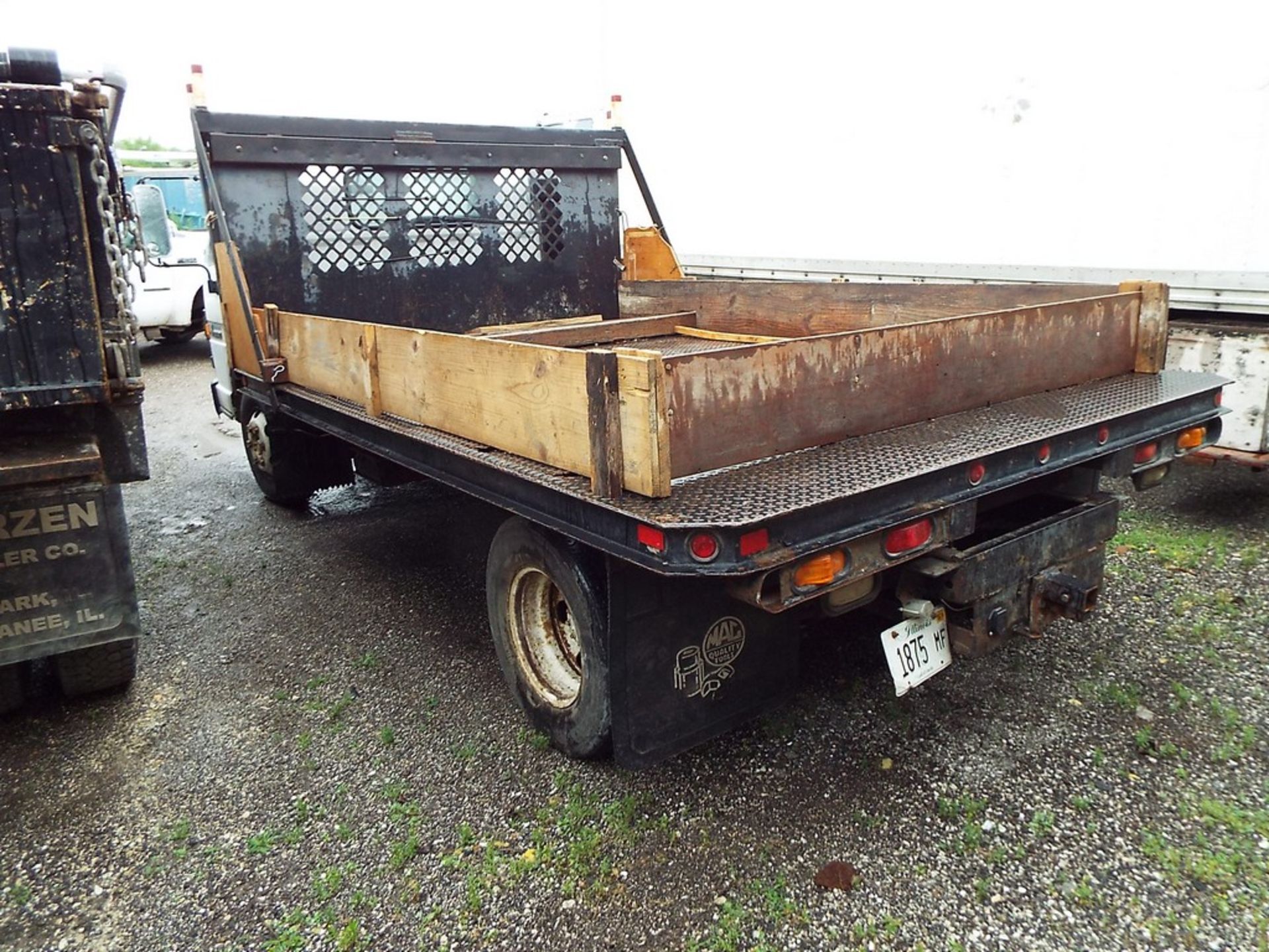 GMC W4 ELECTROMATIC 12â€™ S/A FLATBED TRUCK VIN: J8DC4B1KXS7002893 (1995) 6 CYL, A/T, 12â€™ FLATBED, - Image 2 of 8