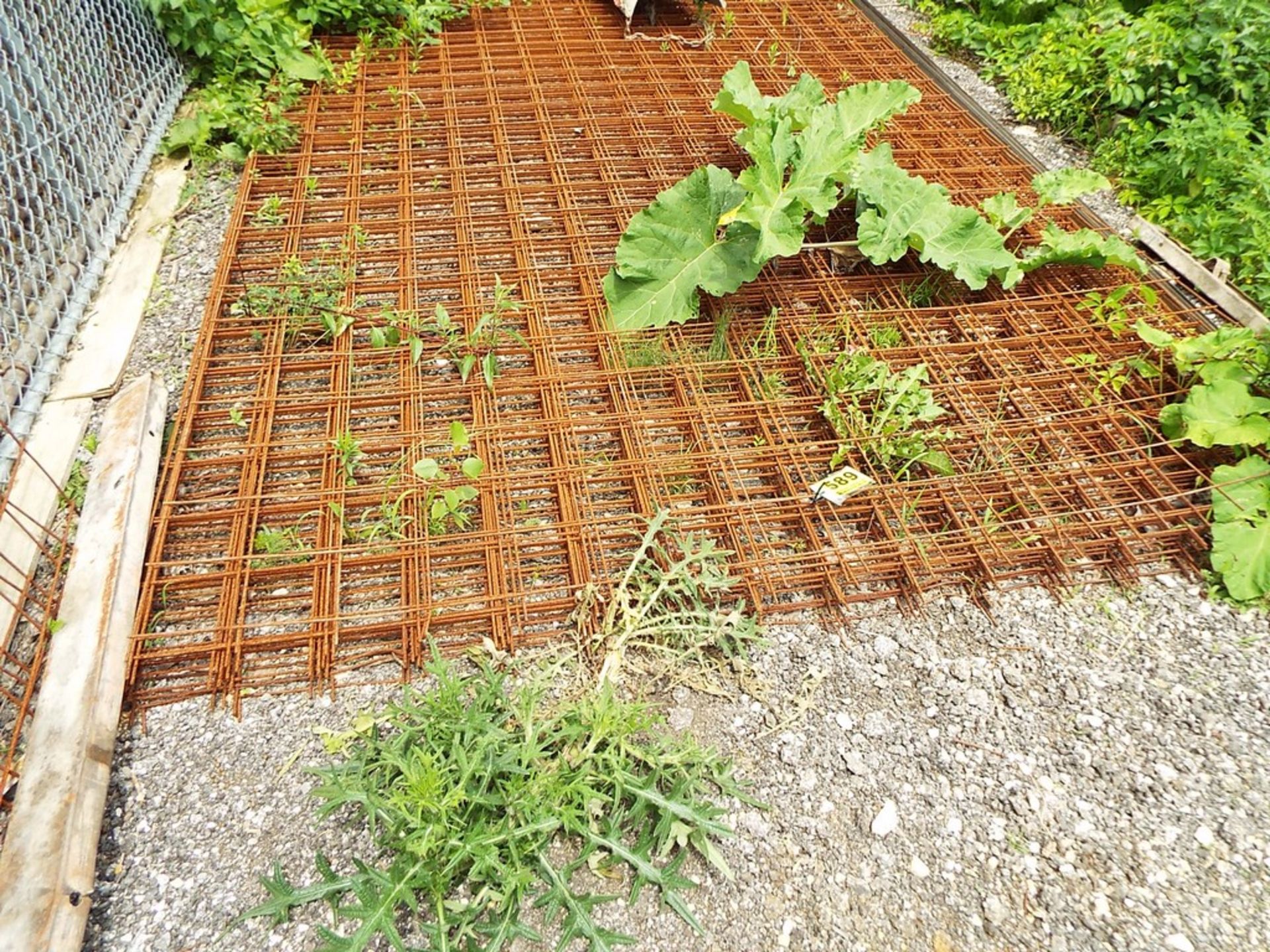 LOT: (14) 8' X 15' REINFORCING WIRE PANELS