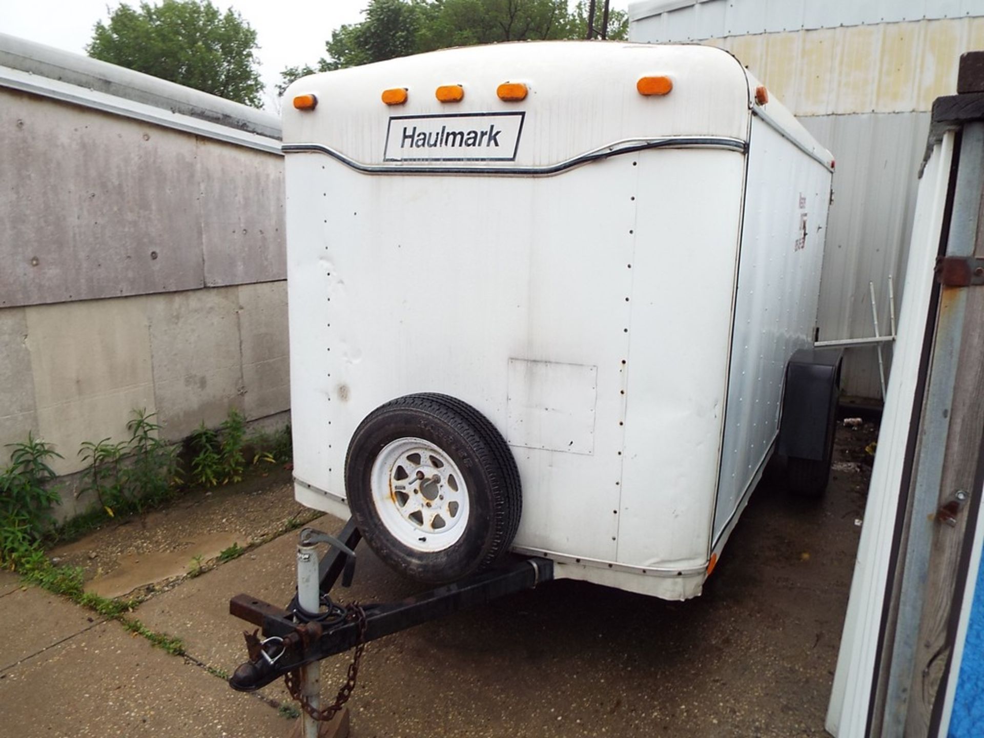 HAULMARK 12â€™ S/A ENCLOSED CARGO TRAILER VIN: 16HCB1219RH024001 (1994) W/ SIDE & REAR DOORS