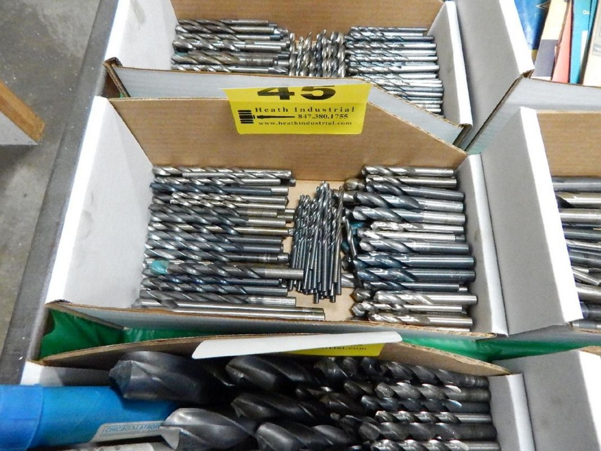 LOT: STRAIGHT SHANK HIGH SPEED DRILL BITS