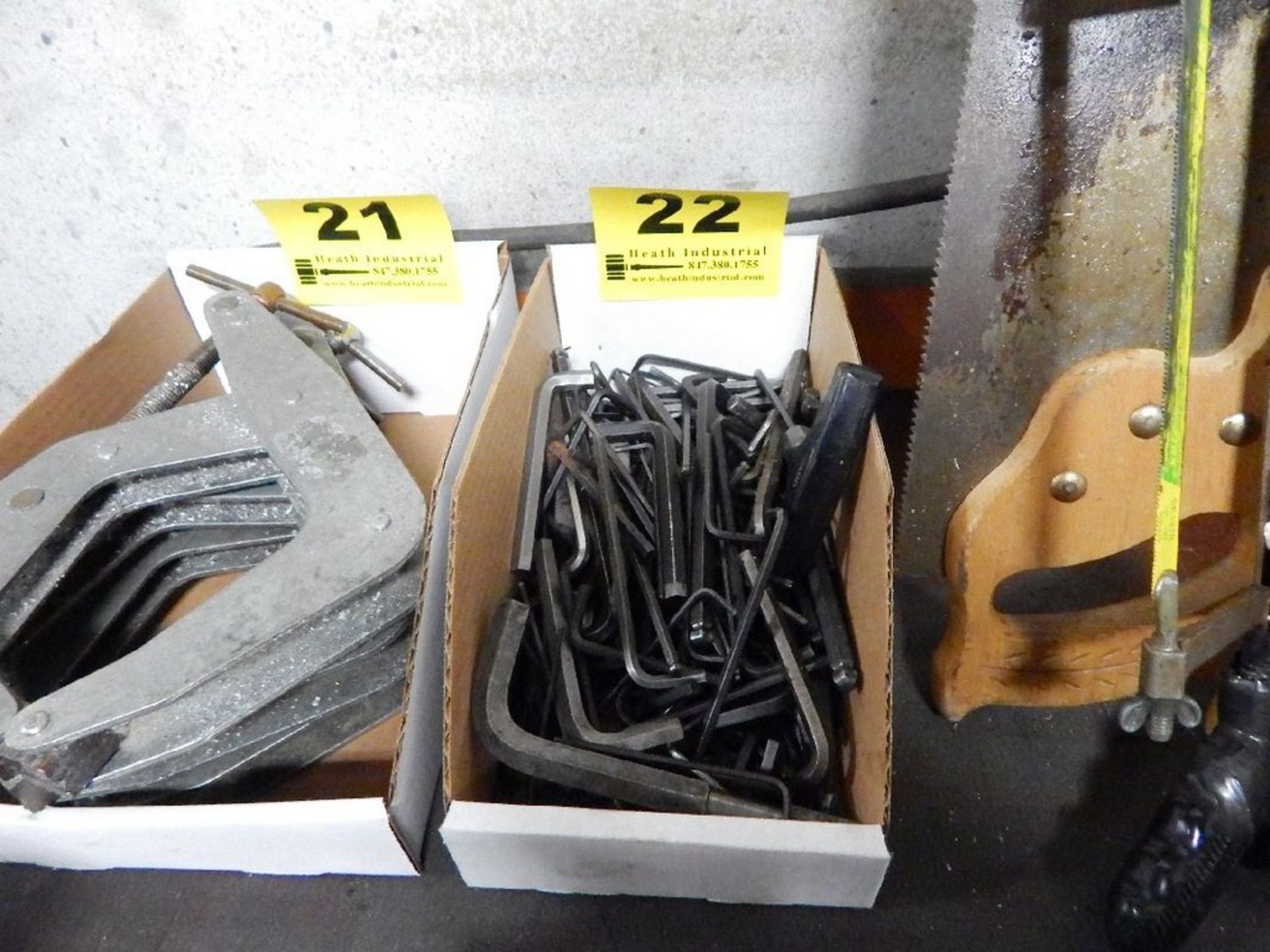 LOT: ASSORTED ALLEN WRENCHES IN BOX