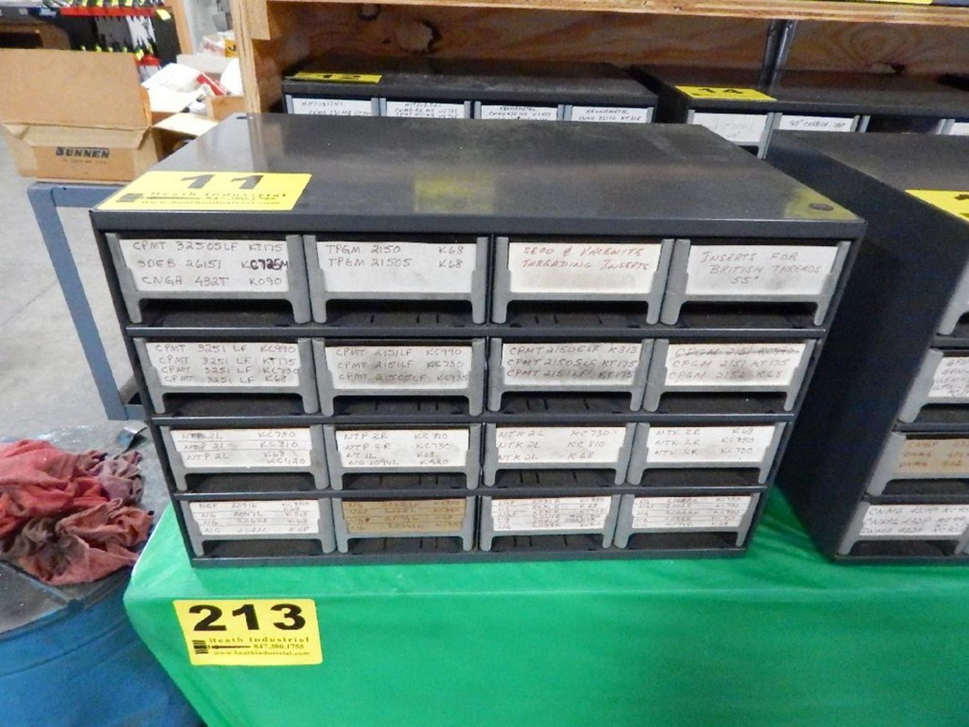 AKRO-MILLS 16 SLOT: SMALL PARTS CABINET