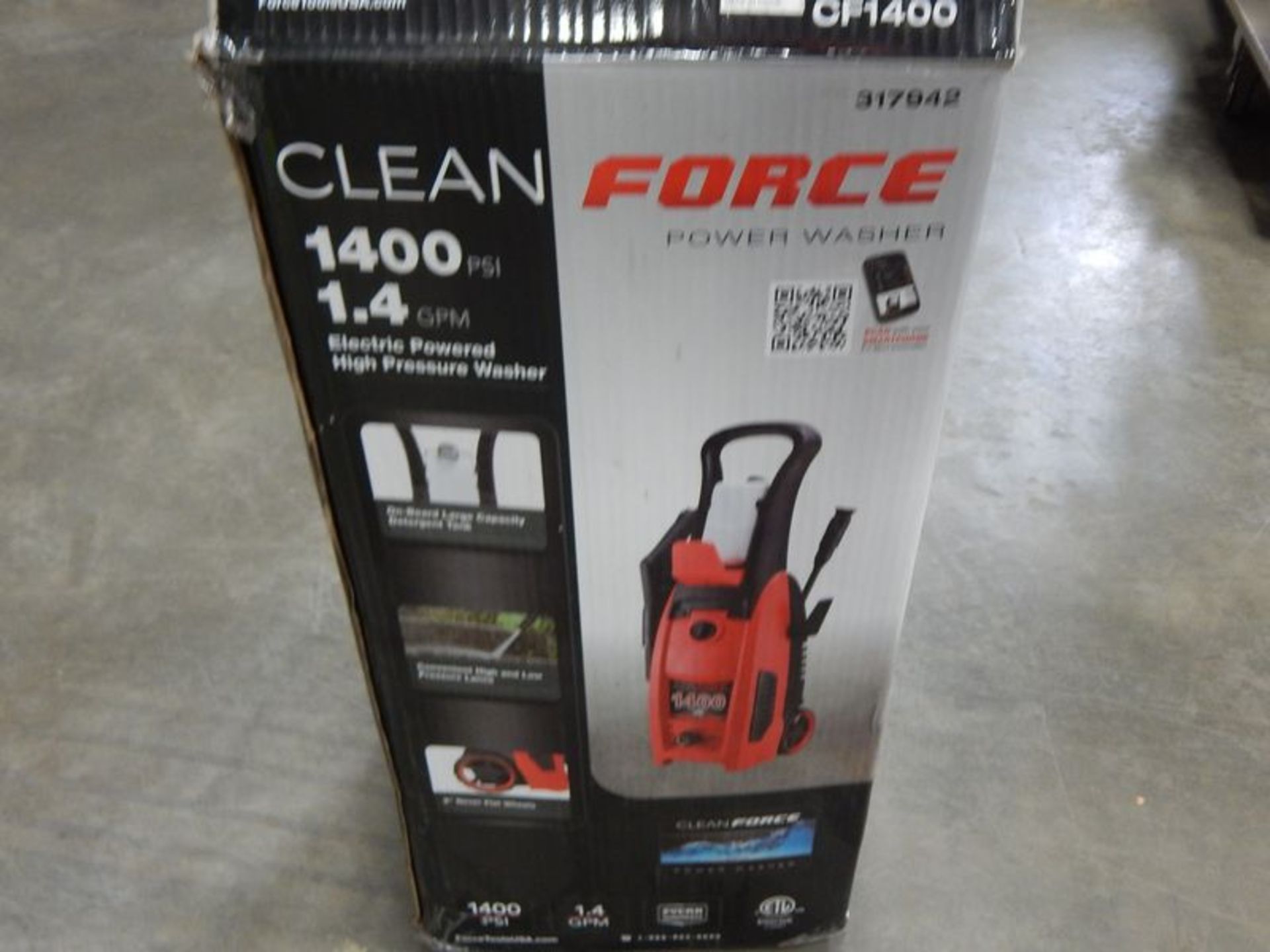 FORCE POWER WASHER MODEL 317942, - Image 3 of 4