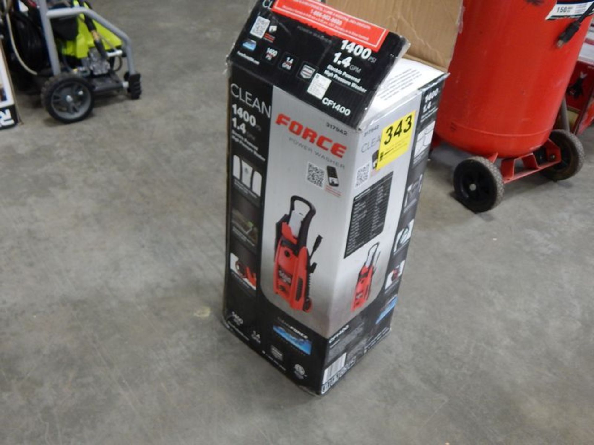 FORCE POWER WASHER MODEL 317942,