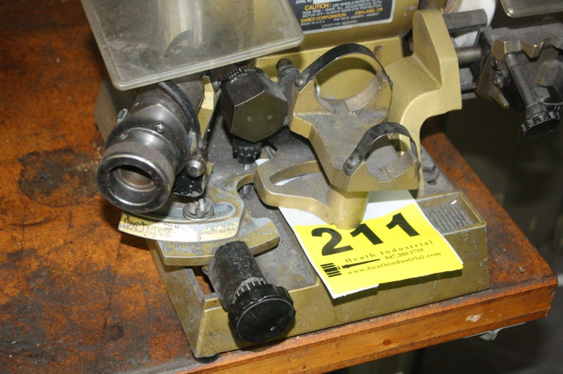 DAREX DRILL SHARPENER S/N 57262: - Image 3 of 3