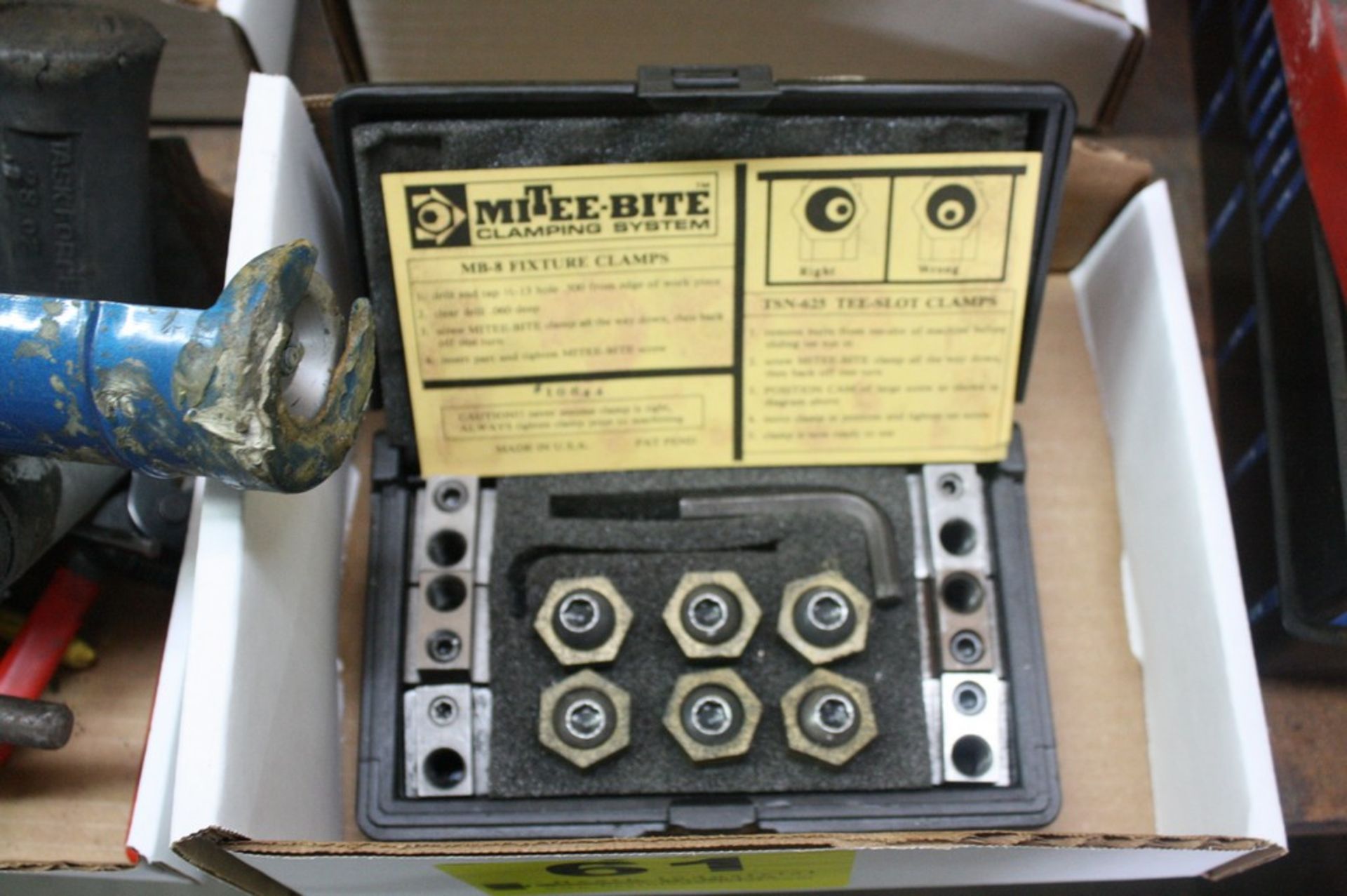 MITEE-BITE TSN-625 TEE-SLOT CLAMPS