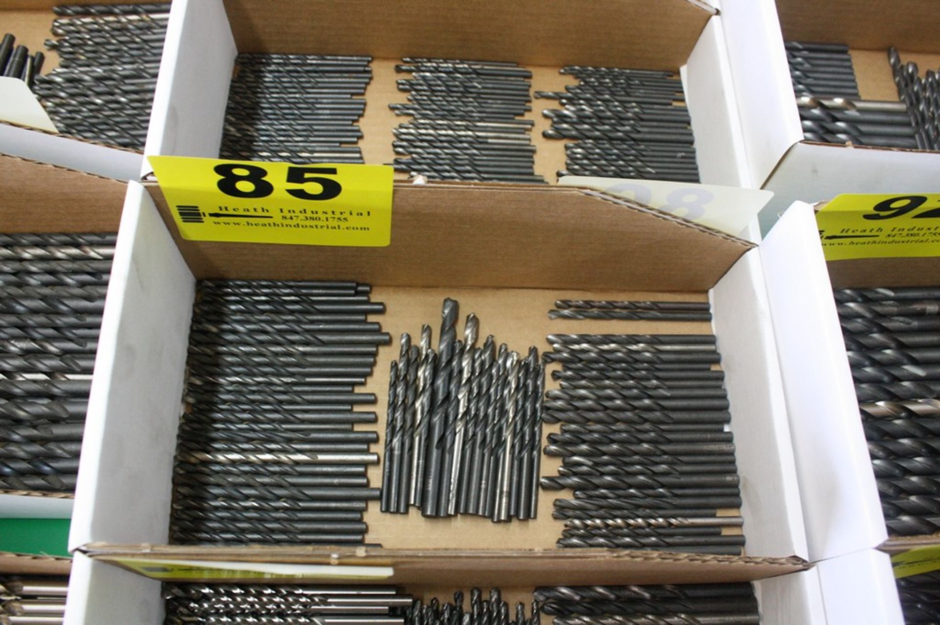 (60) STRAIGHT SHANK HIGH SPEED DRILL BITS