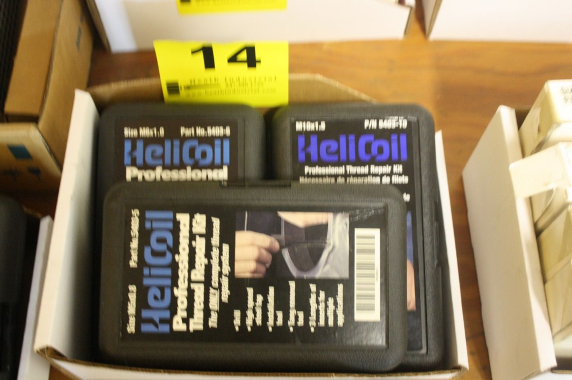 (3) ASSORTED SIZE HELICOIL PROFESSIONAL