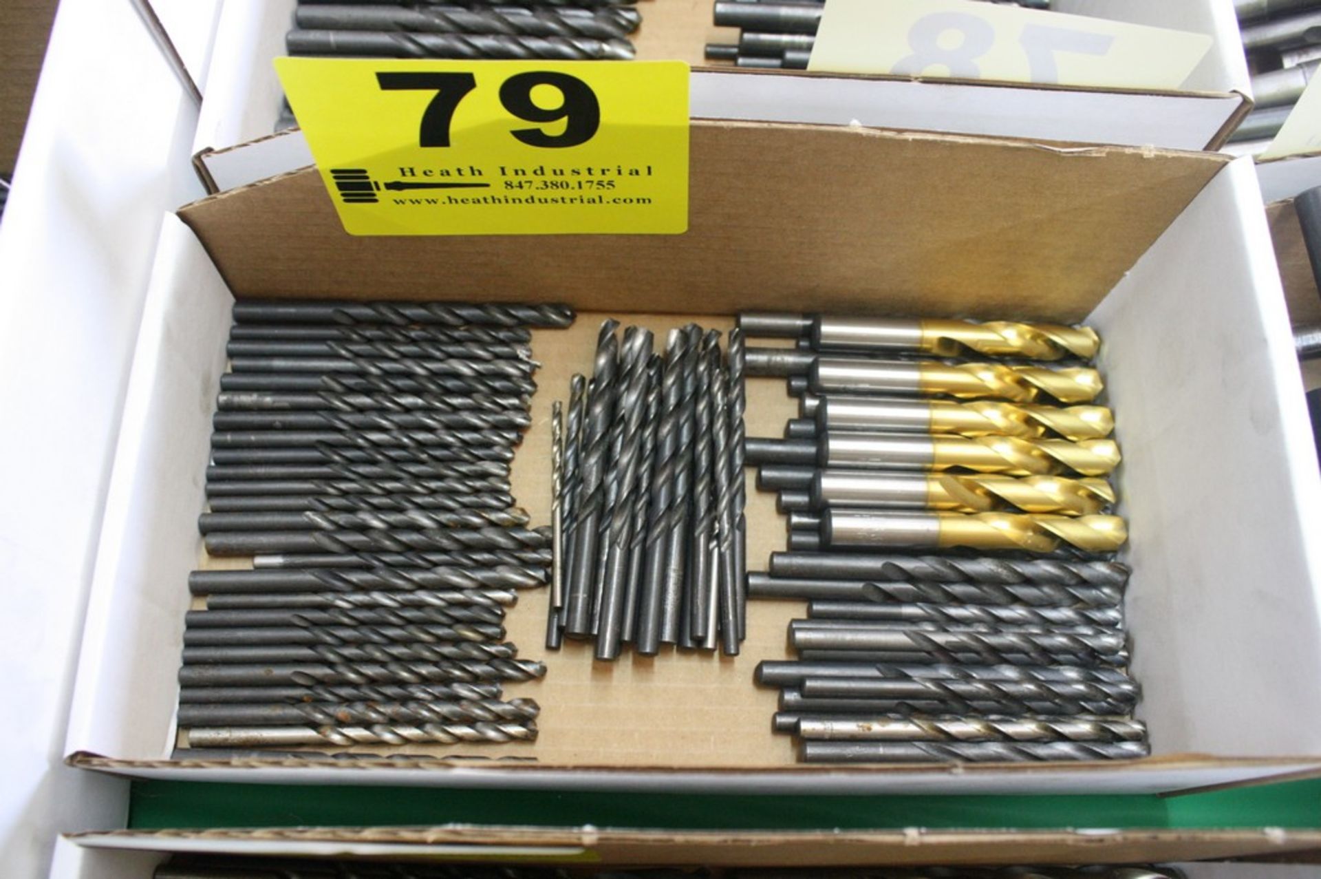 (60) STRAIGHT SHANK HIGH SPEED DRILL BITS