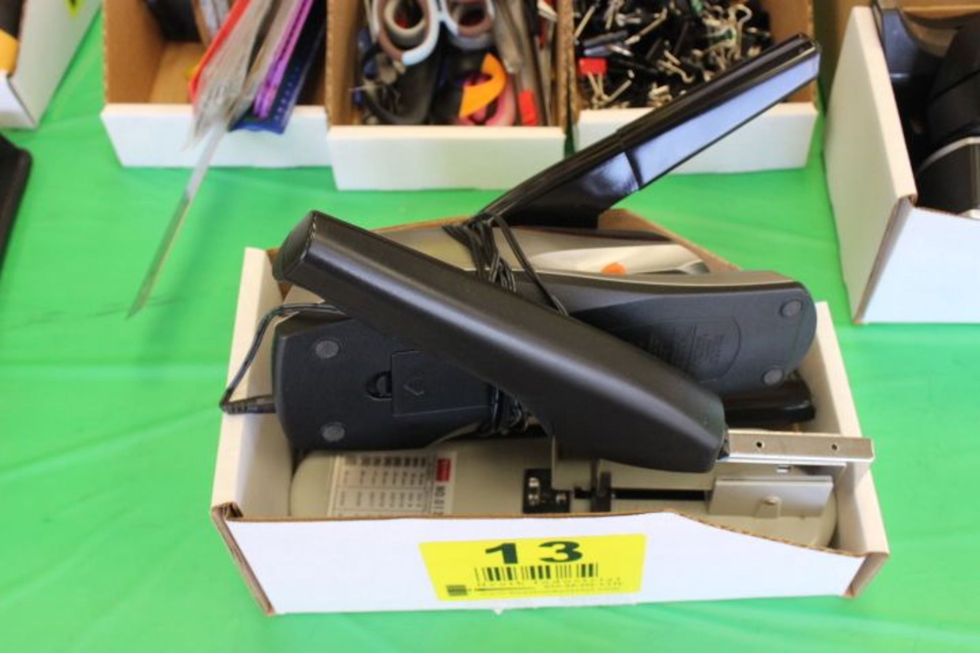 ELECTRIC AND HEAVY DUTY STAPLERS IN BOX