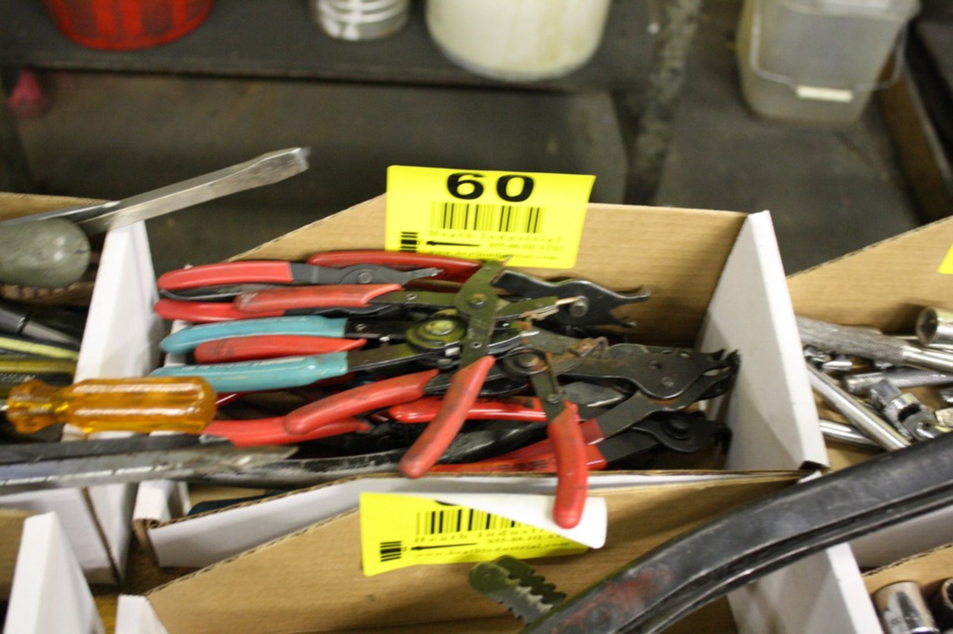 ASSORTED RETAINING RING PLIERS