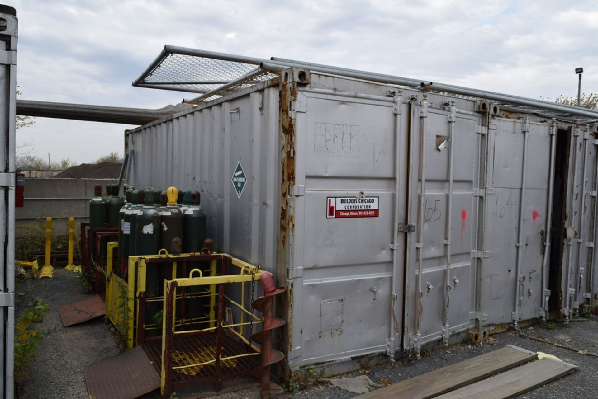 20' (EST) METAL SEA TYPE STORAGE CONTAINER - Image 2 of 2