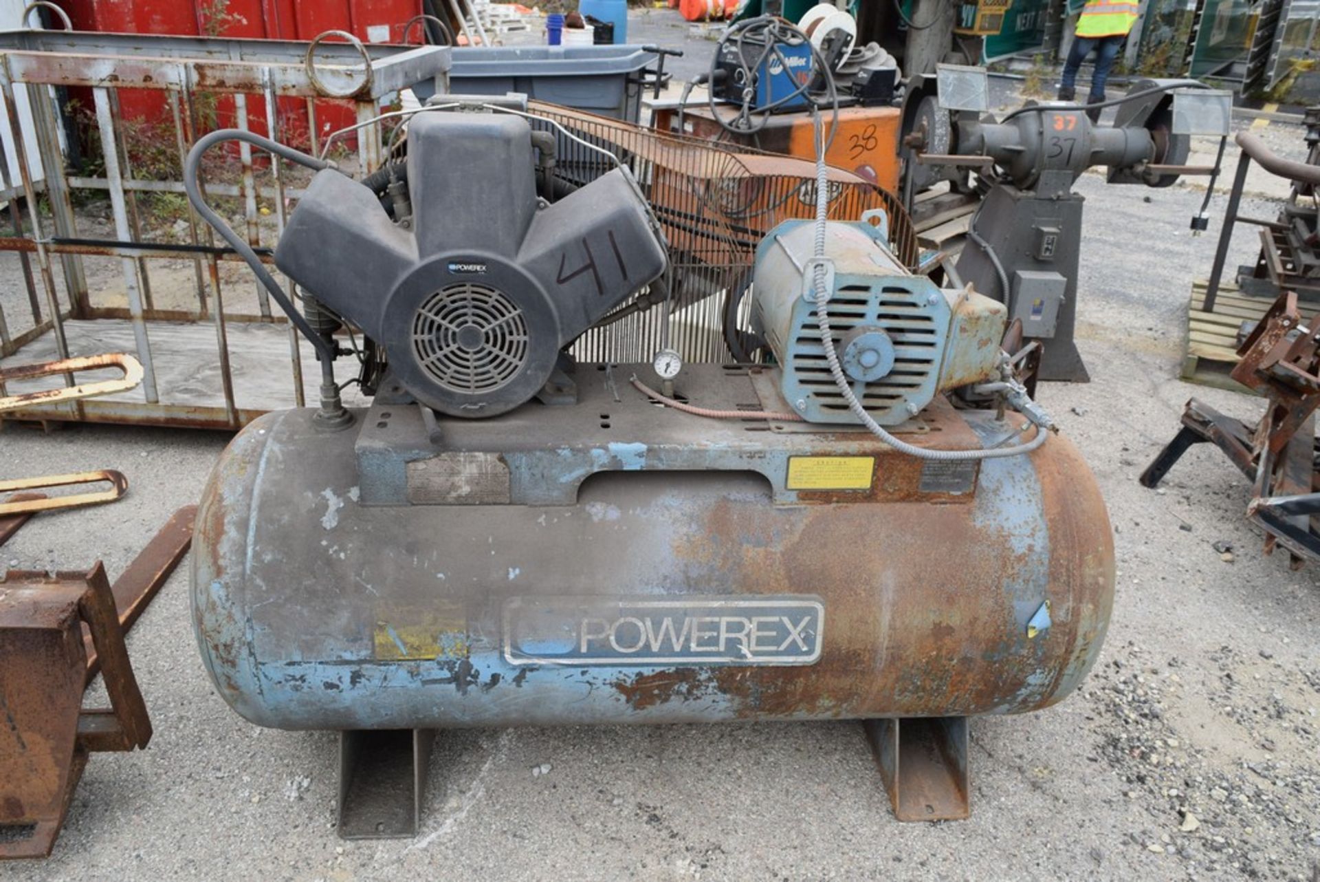 POWEREX 15 HP 3 STAGE AIR COMPRESSOR