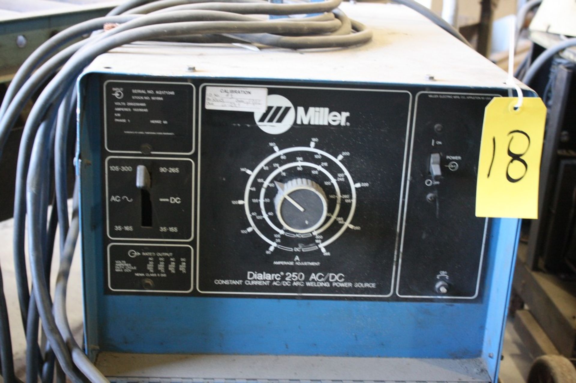 MILLER MODEL DIALARC 250 250 AMP - Image 4 of 5