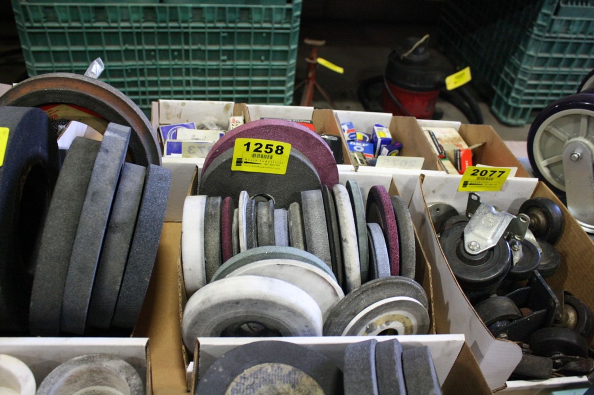 LOT ASSORTED GRINDING WHEELS
