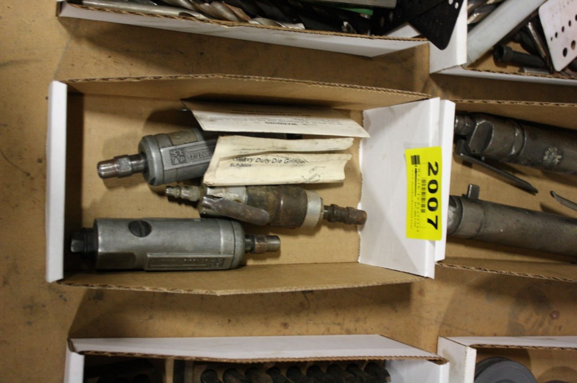 (3) PNEUMATIC GRINDERS