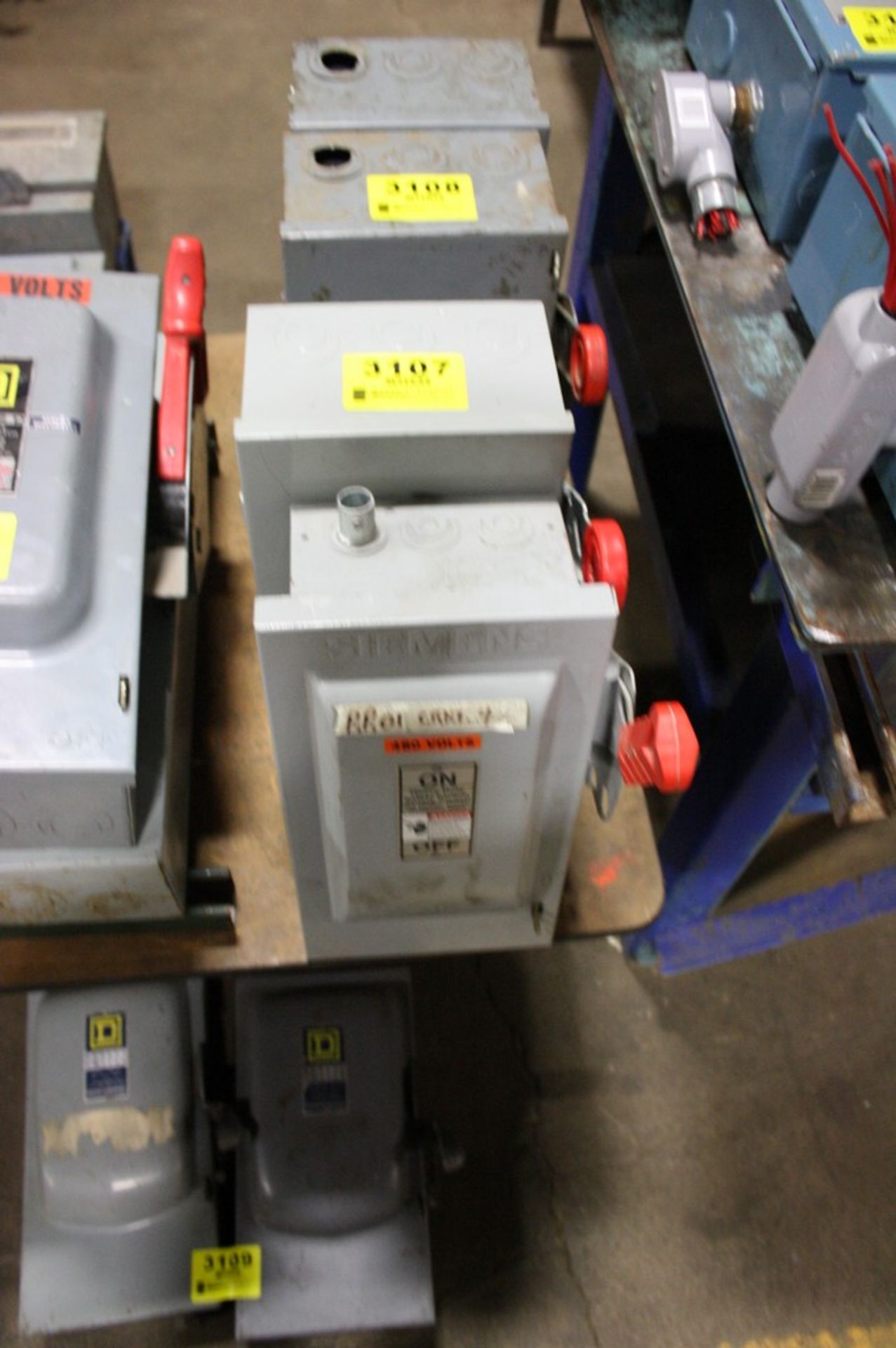 (2) ASSORTED 30 AMP SAFETY SWITCHES