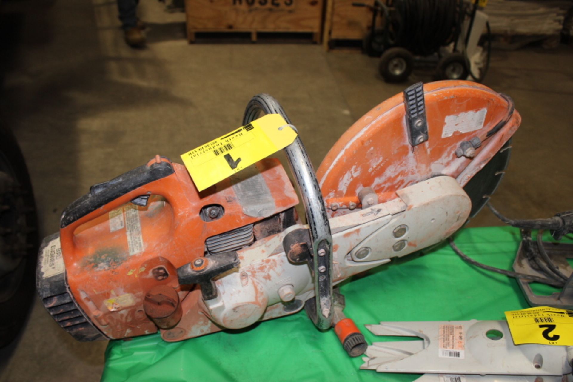 STIHL MODEL TS400, 14'' CUTOFF SAW