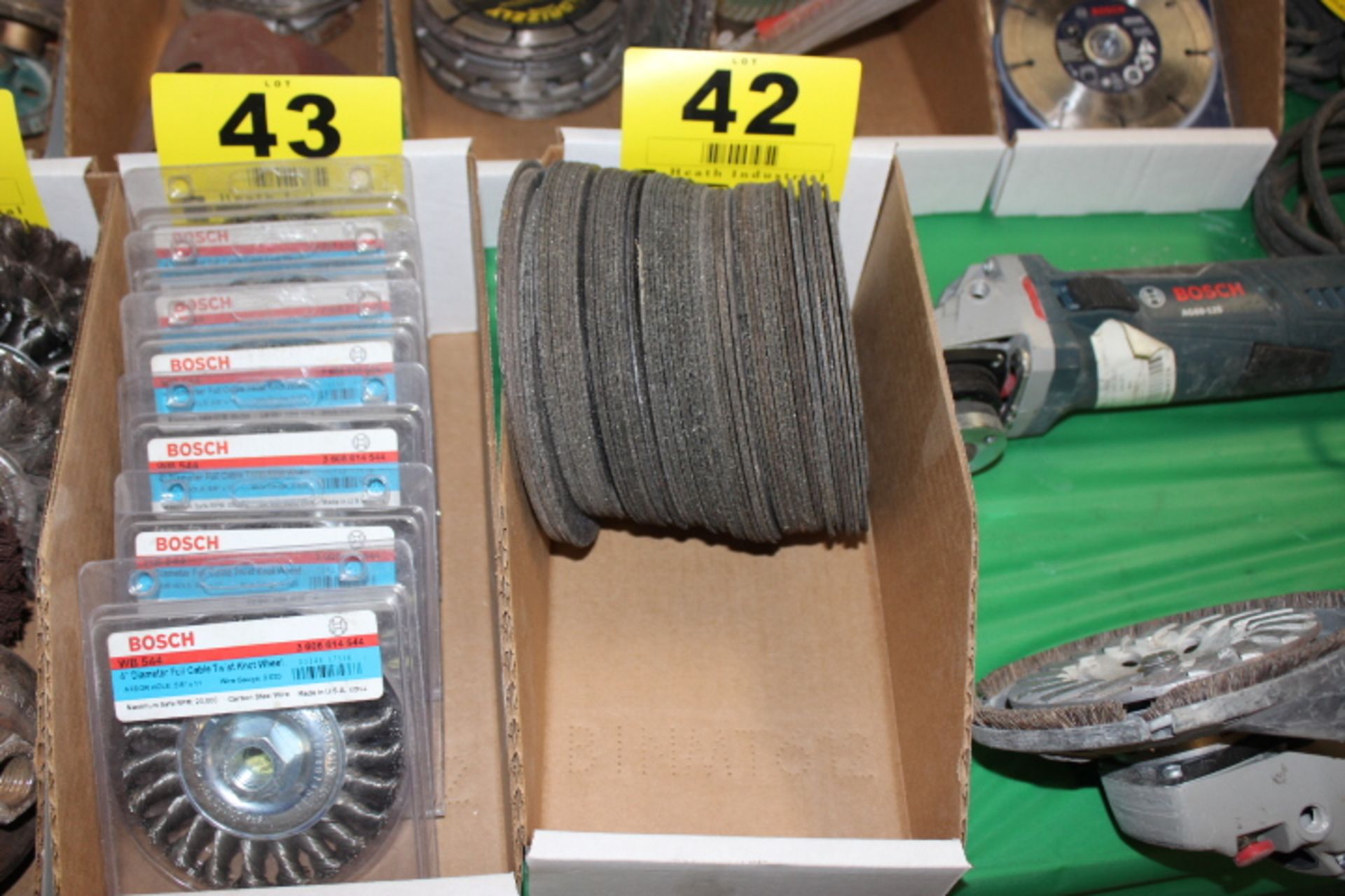 LOT ASSORTED CUTOFF WHEELS