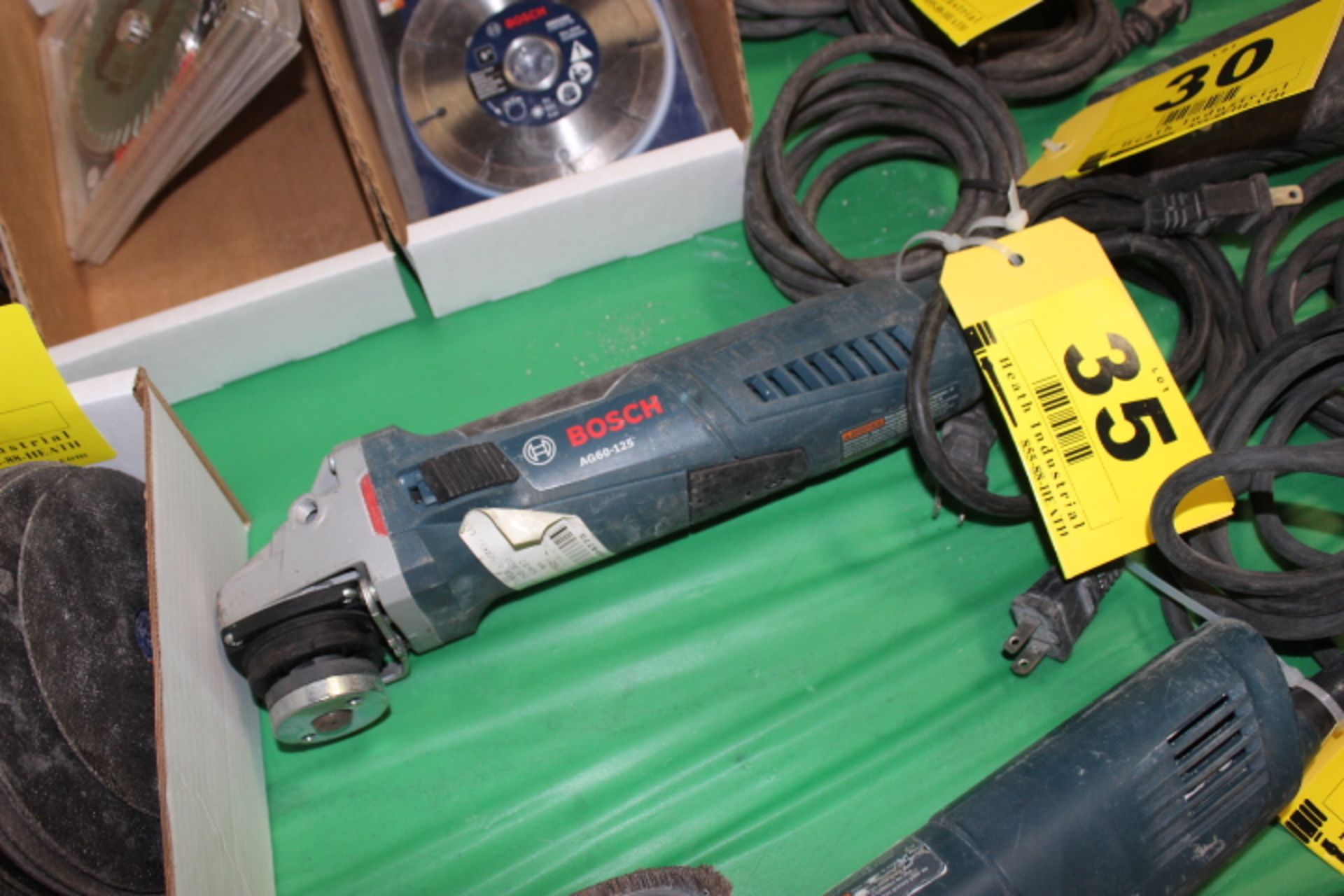 BOSCH MODEL AG60-125, 6'' RIGHT ANGLE GRINDER