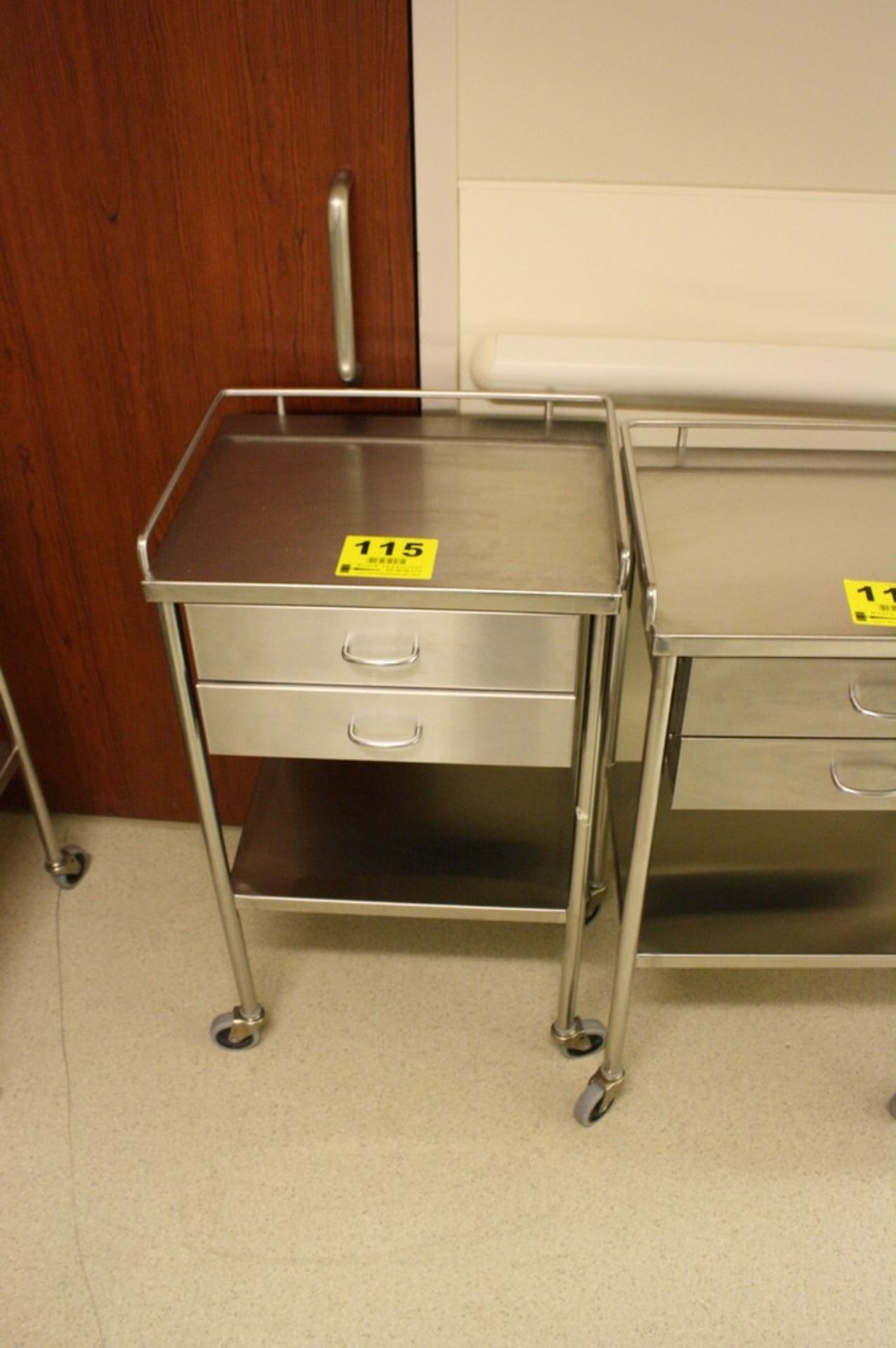 PEDIGO STAINLESS STEEL UTILITY TABLE