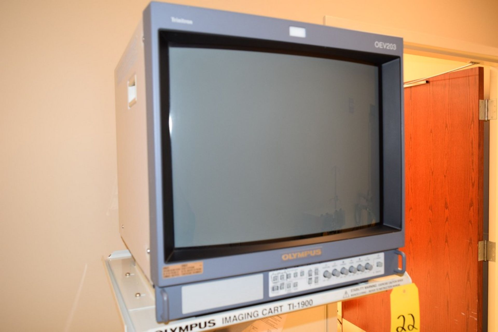 OLYMPUS MODEL OEV 203 COLOR VIDEO MONITOR - Image 4 of 6