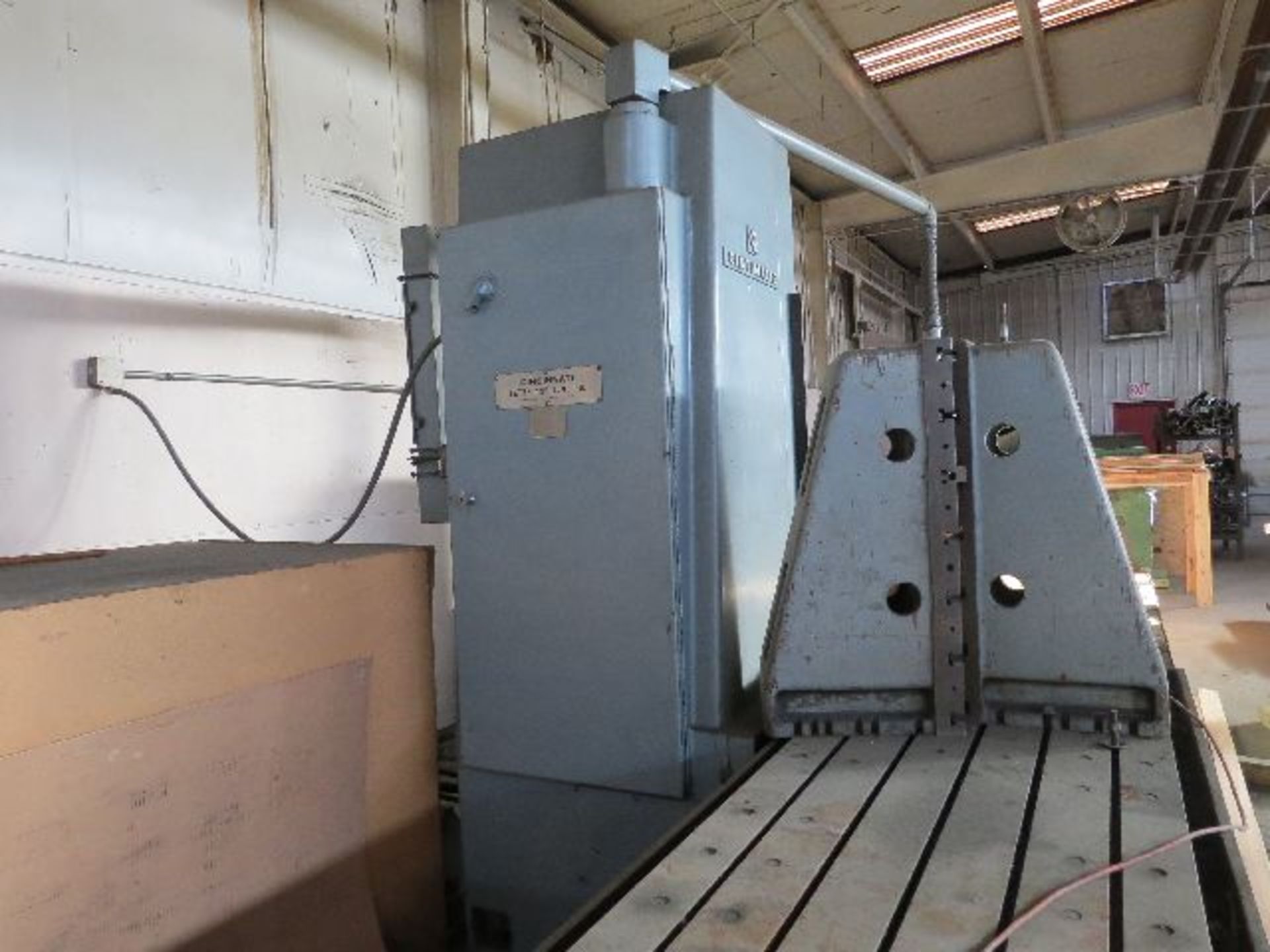 Cintimatic horz.boring mill , 40"x100" travel. S/N 55131H55H-0005.  Location - Waterloo, IA - Image 7 of 10
