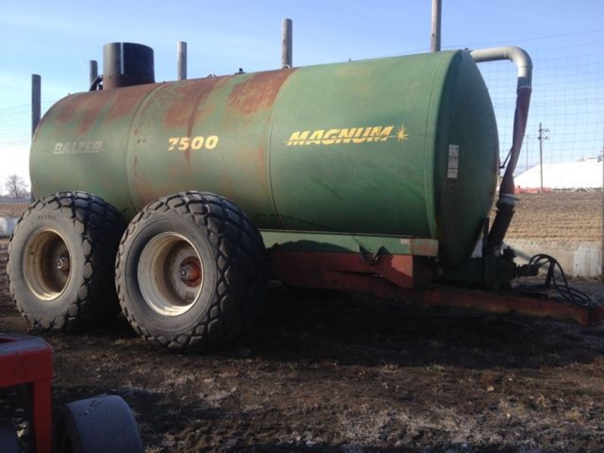 Balzer 7500 Magnum Tanker Wagon S/N MS75SHT3055TT.