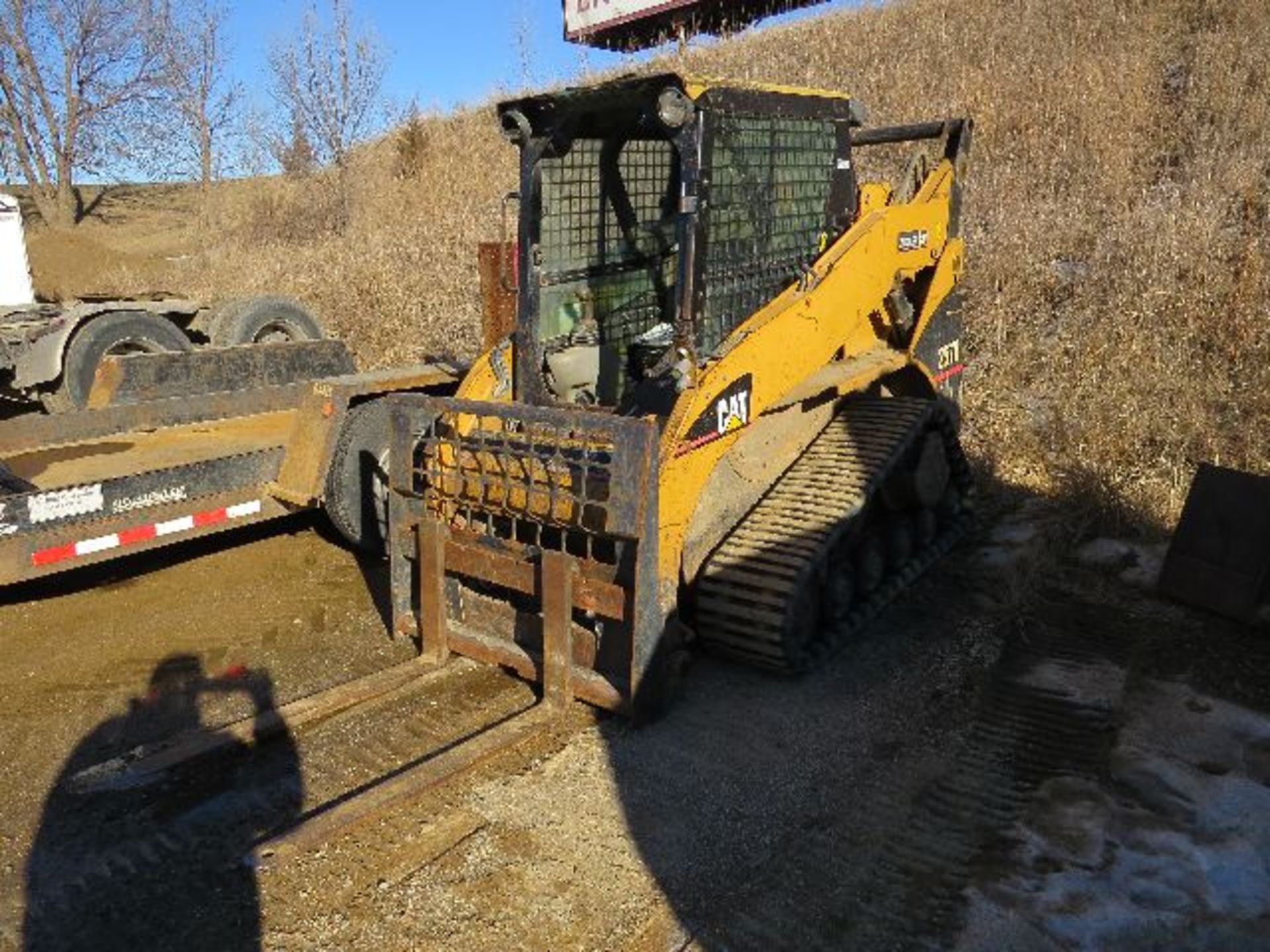 Cat 257 B  Turbo.skidloader, tracks.S/N CAT0257BHSLK05097, Hours 5,110