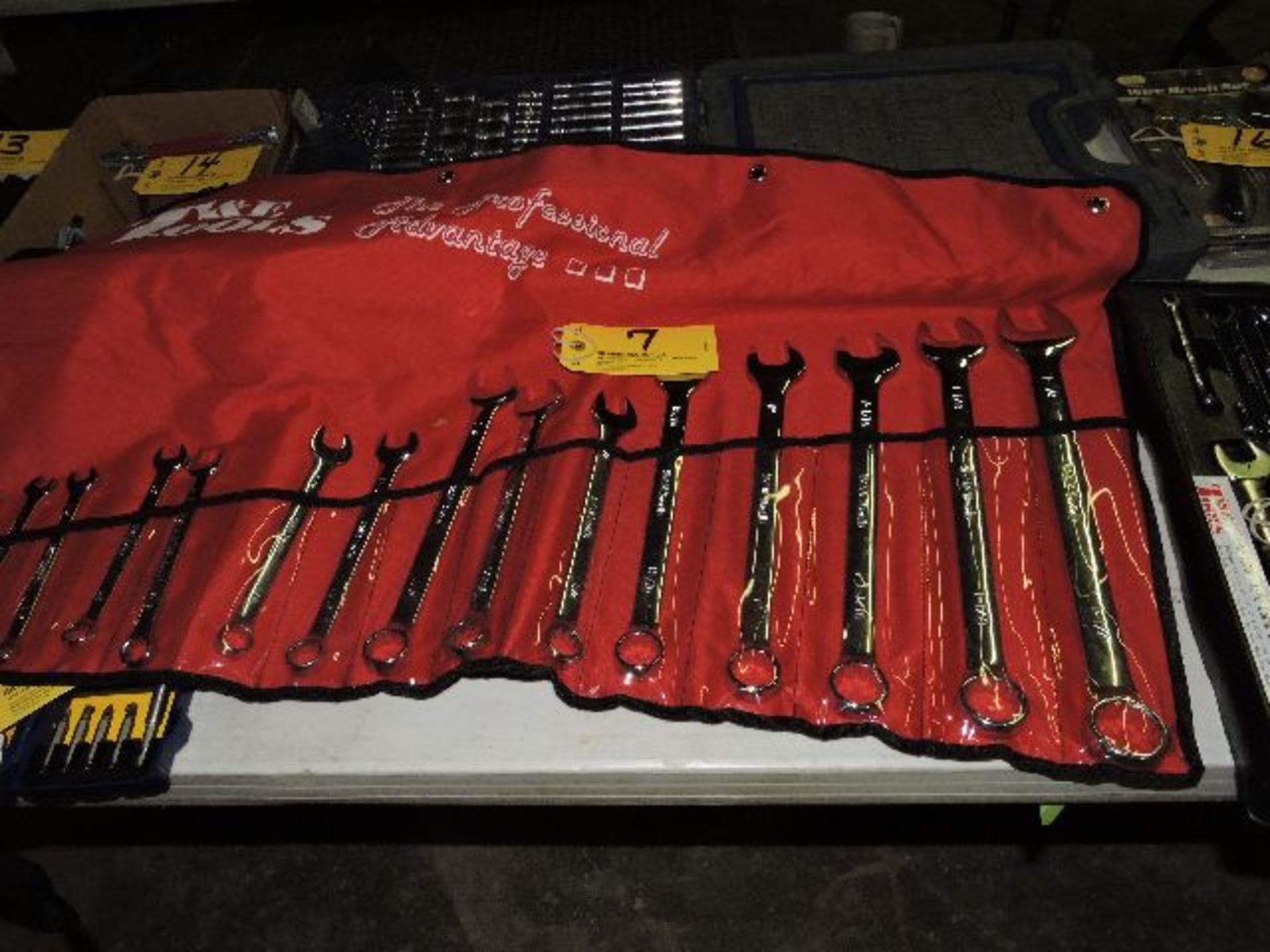 T. E. wrench set, 1/4 to 1 1/4. - Image 2 of 2