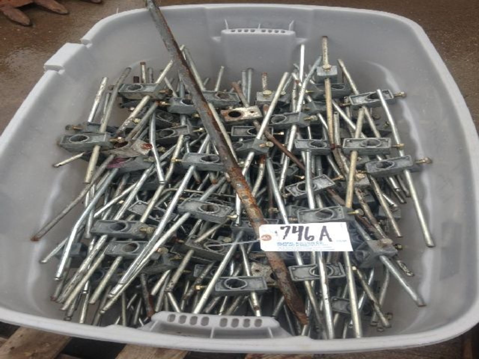 String line pins and brackets.