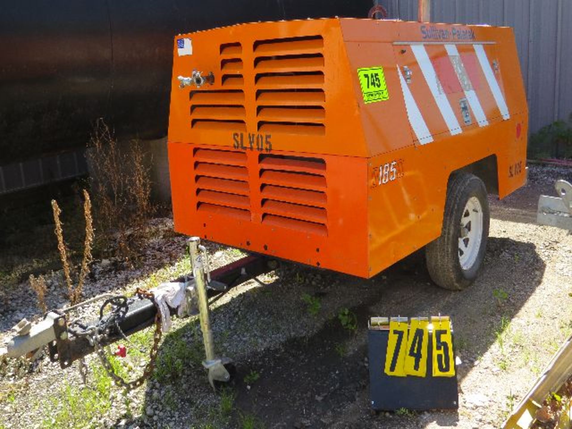 Sullivan-Palatek D1850 portable air compressor.