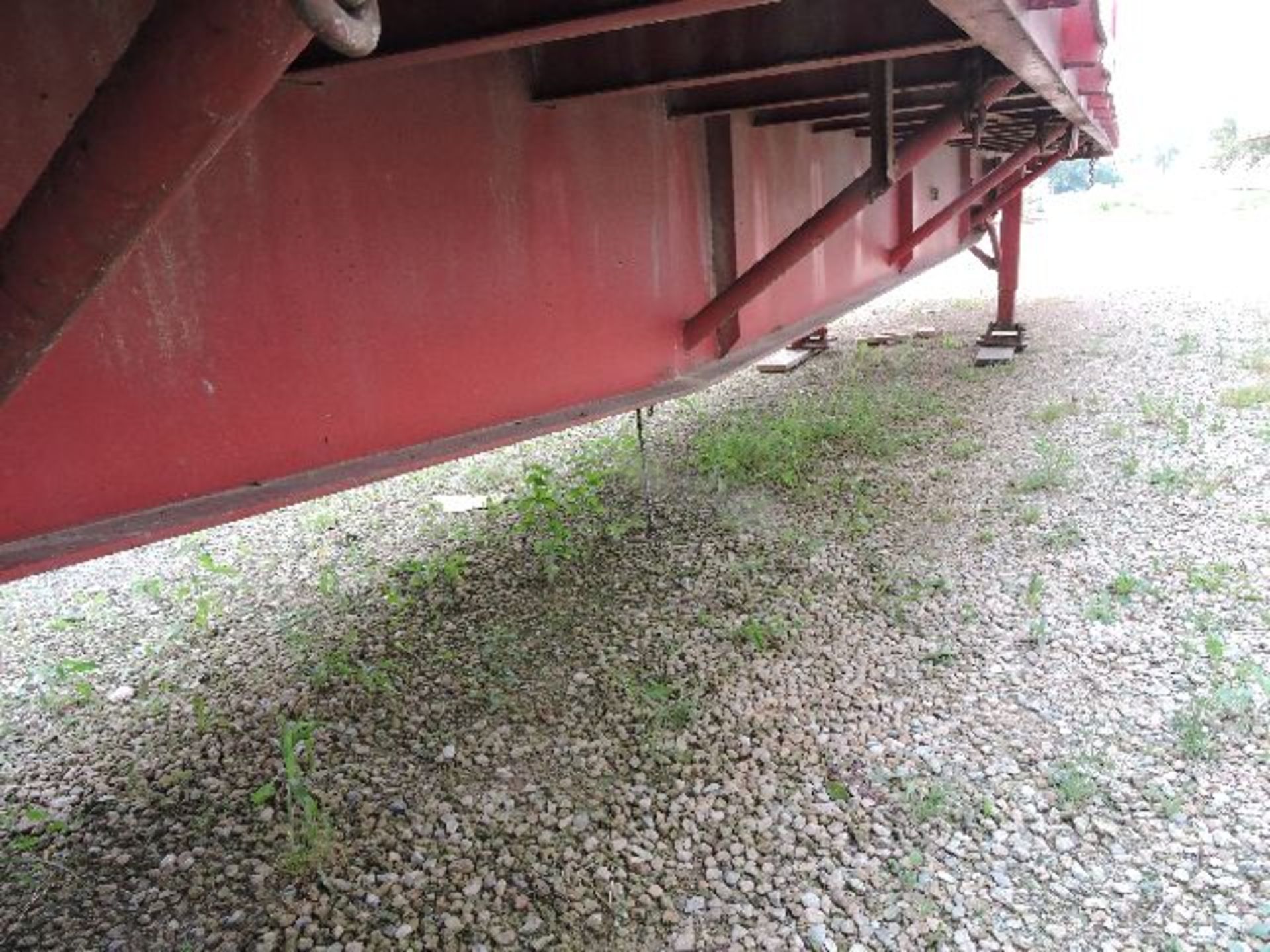 1981 Fruehauf 42' Flatbed, vin 4PO4224BF096301. - Image 8 of 8